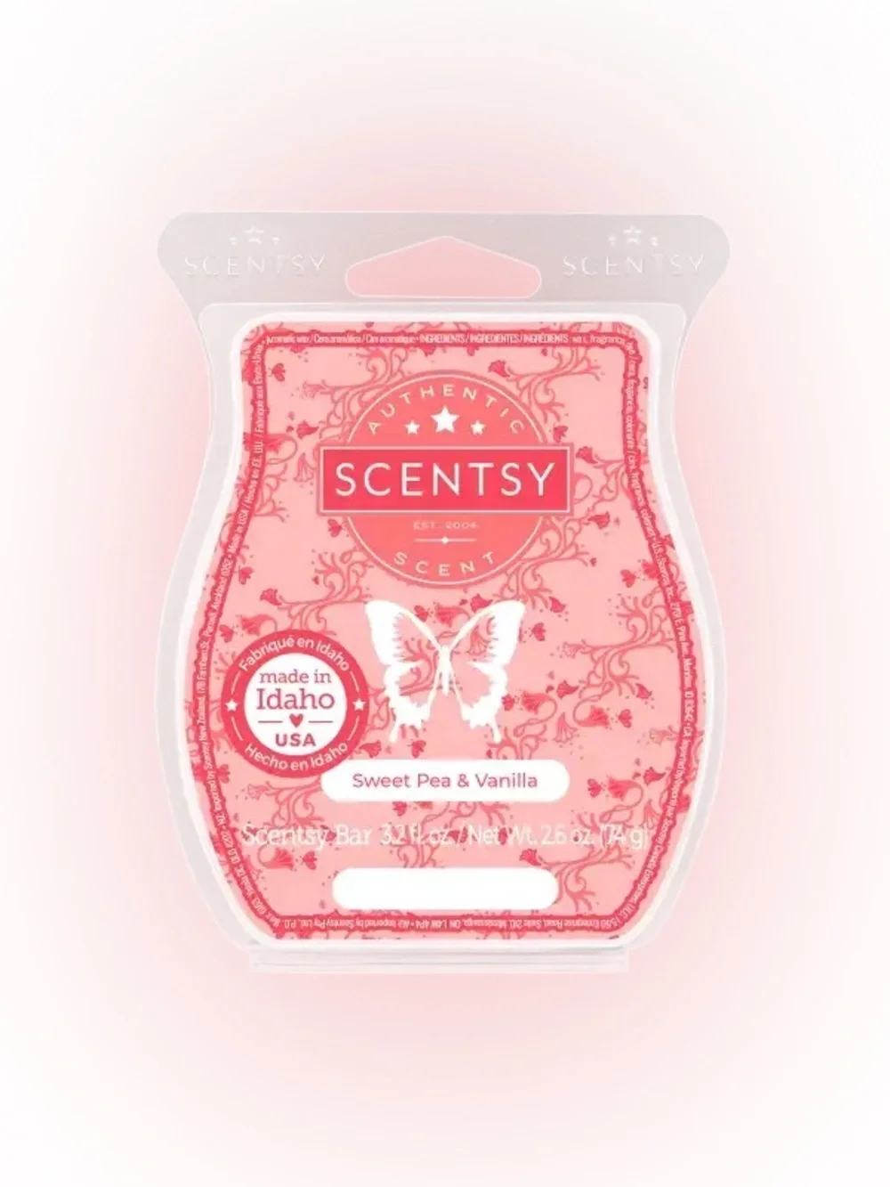 Scentsy Sweet Pea & Vanilla Scent Bar
